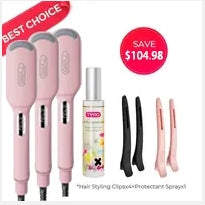 QIAWI™⭐⭐Final 4 Hours: 64% OFF COMPACT Hair Waver Crimper