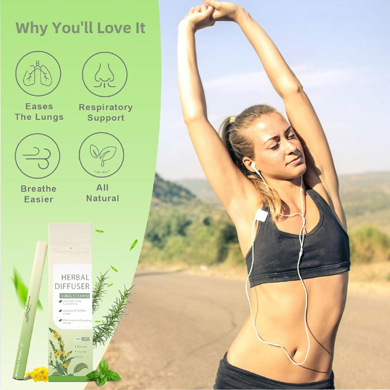 🌿Breathe Skavix™Mullein Relaxation Stick🌿 – Soothes Lungs, Detoxifies, Freshens Breath