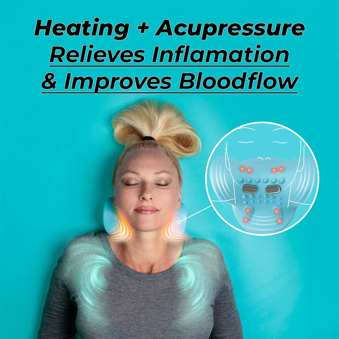 ✨Last Day Sale 60% Off✨Relieve neck, shoulder and back pain with the NESLEMY™ Massager