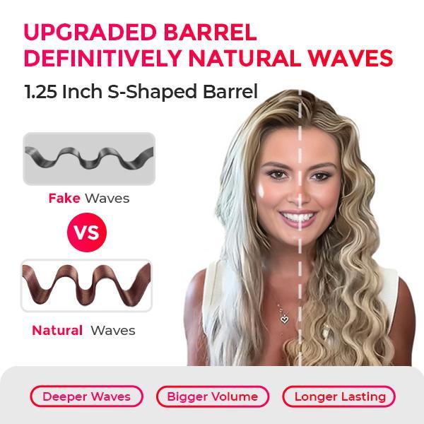QIAWI™⭐⭐Final 4 Hours: 64% OFF COMPACT Hair Waver Crimper