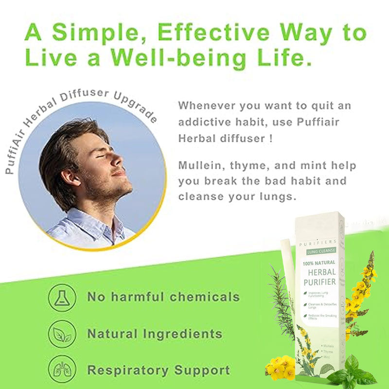 🌿Breathe Skavix™Mullein Relaxation Stick🌿 – Soothes Lungs, Detoxifies, Freshens Breath
