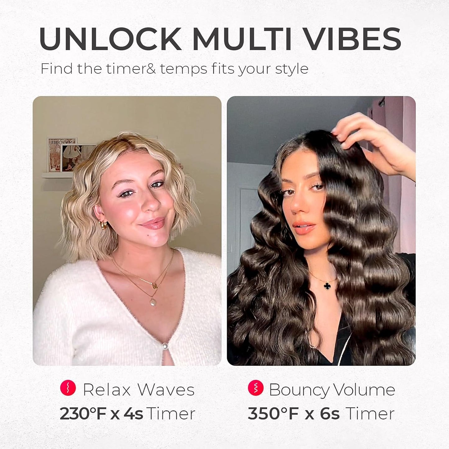 QIAWI™⭐⭐Final 4 Hours: 64% OFF COMPACT Hair Waver Crimper