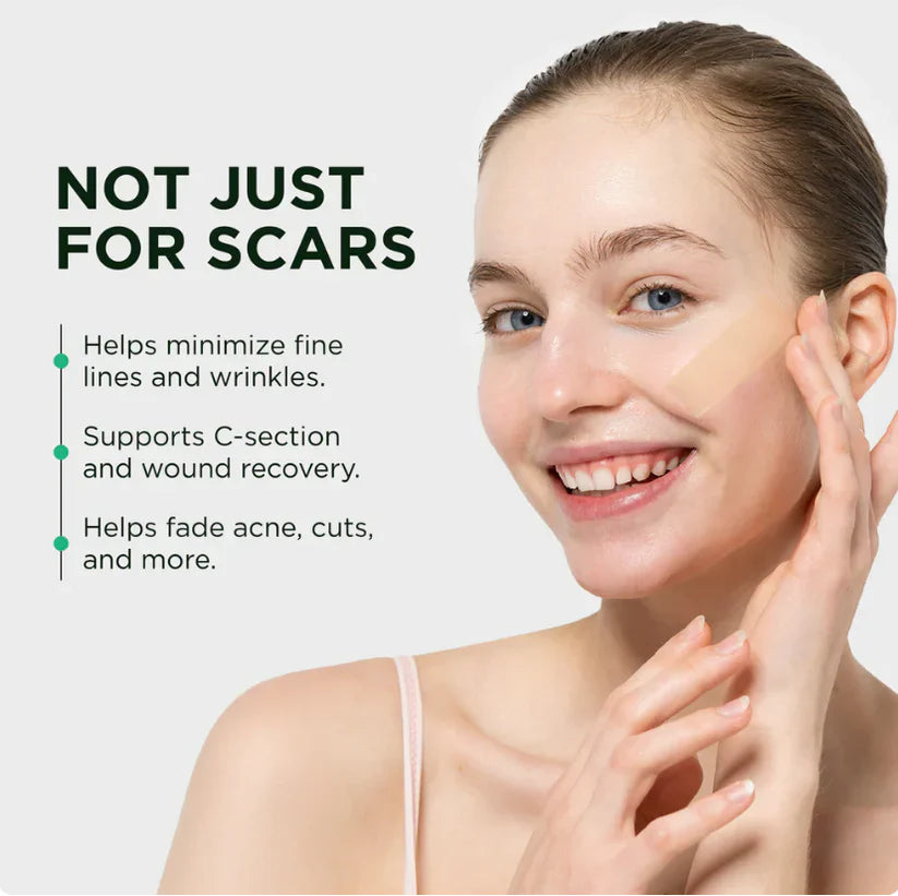 🌿Dual Action Real Deep Collagen Sheets for both wrinkle smoothing and new or old scar fading