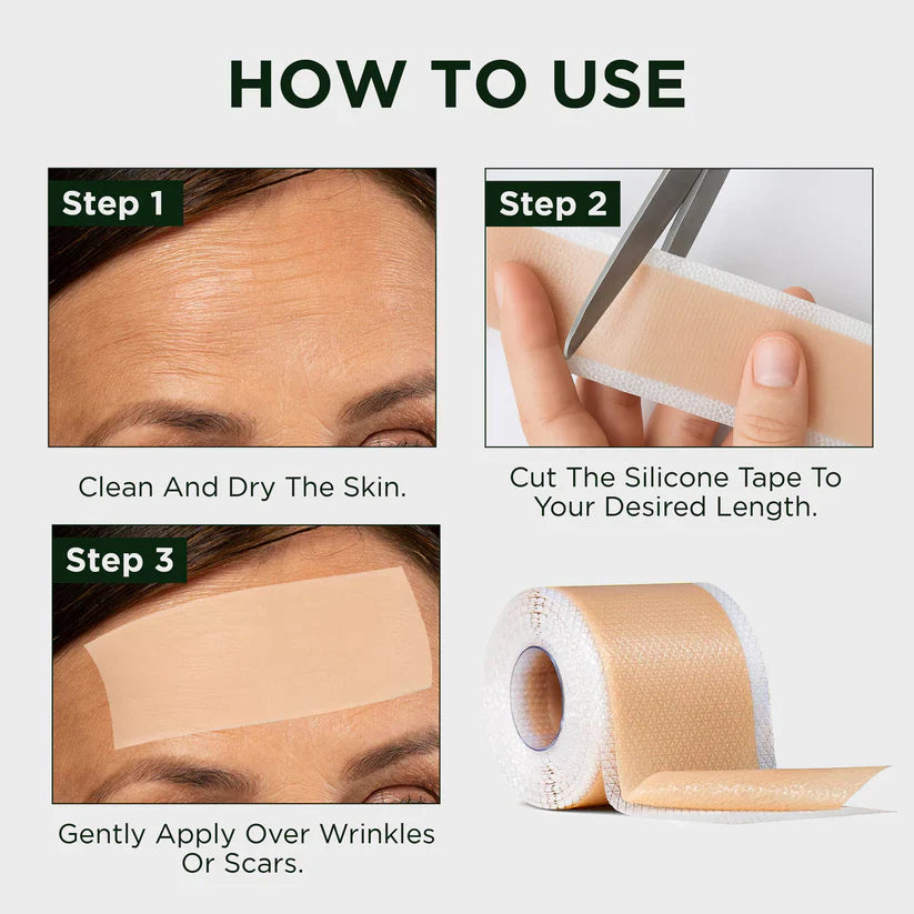 🌿Dual Action Real Deep Collagen Sheets for both wrinkle smoothing and new or old scar fading