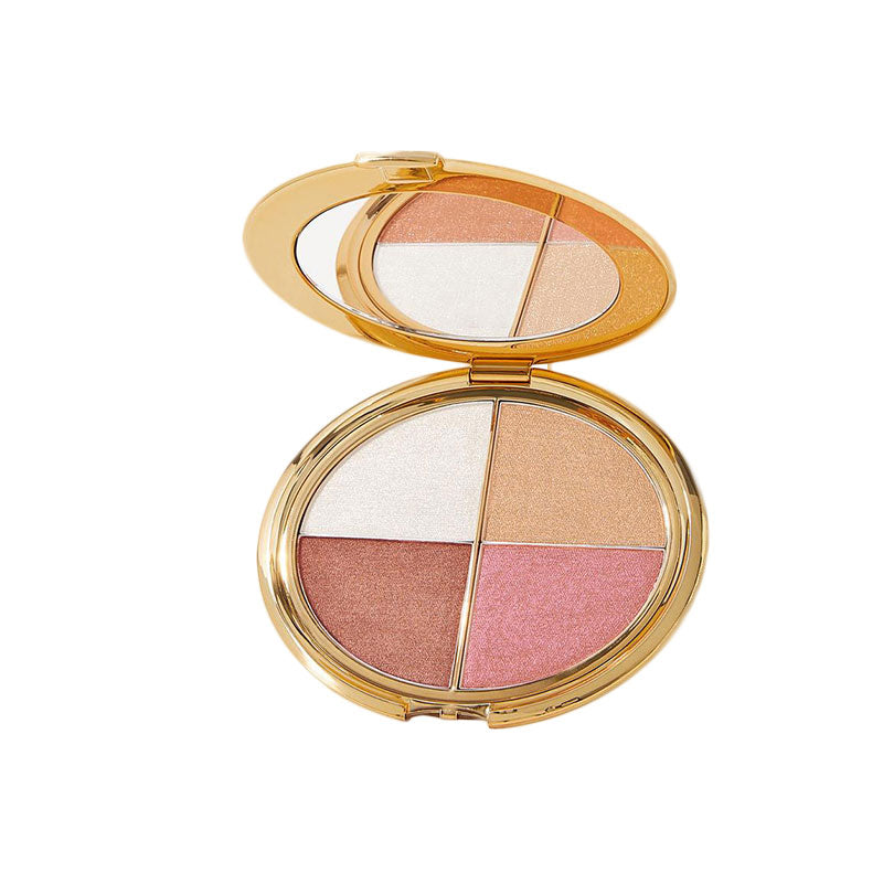 😍Last 3 hours 60% off⏰eye & cheek palette - eyeshadow and highlighter makeup (with Detachable Brush)