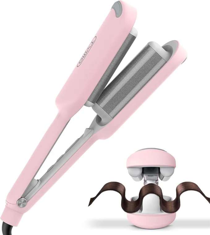 QIAWI™⭐⭐Final 4 Hours: 64% OFF COMPACT Hair Waver Crimper