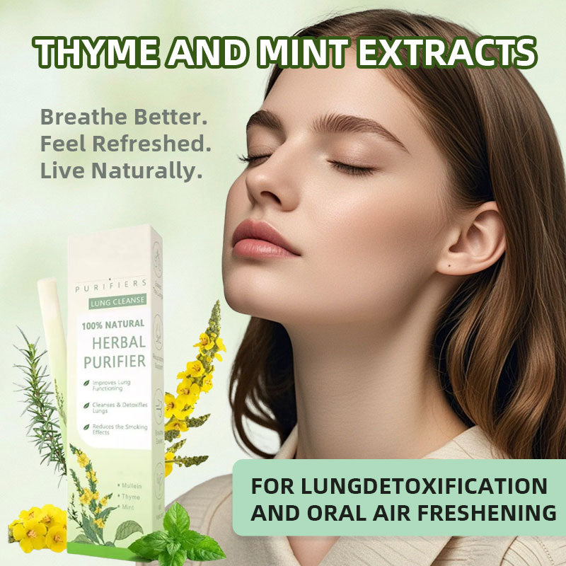 🌿Breathe Skavix™Mullein Relaxation Stick🌿 – Soothes Lungs, Detoxifies, Freshens Breath