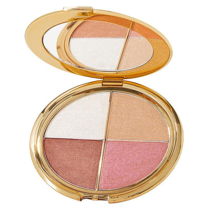 😍Last 3 hours 60% off⏰eye & cheek palette - eyeshadow and highlighter makeup (with Detachable Brush)