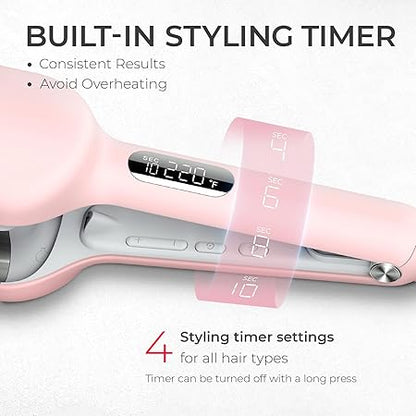 QIAWI™⭐⭐Final 4 Hours: 64% OFF COMPACT Hair Waver Crimper